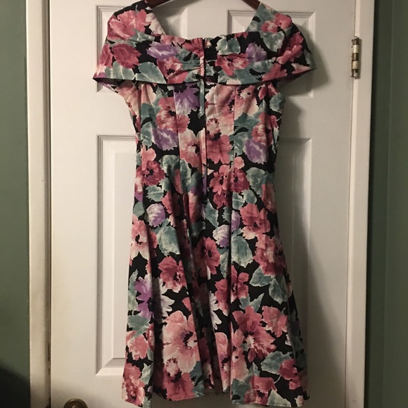 D.B.Y. Ltd Vintage 80’s Retro Formal Cocktail Party Dress Size 13 - Picture 5 of 15